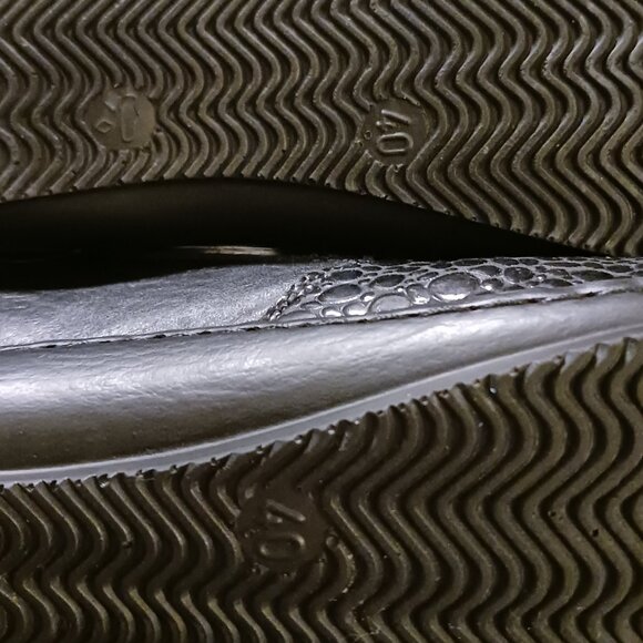 RIEKER Women’s Black Leather Flats “Celia” EU 40  US 9.5–10  Anti-Stress Comfort - Picture 15 of 15